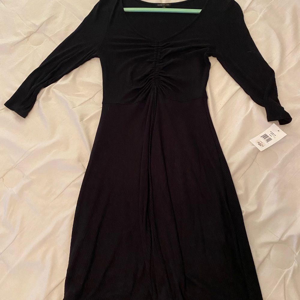 Black long sleeve comfy dress